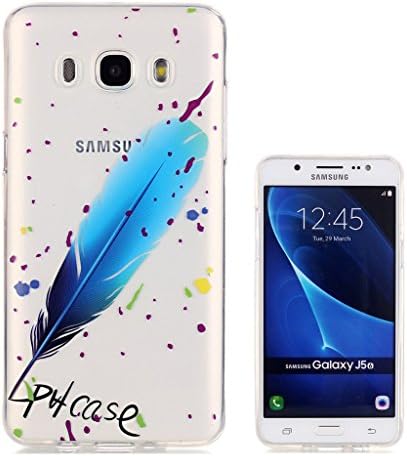 Clear Soft Flexible Style TPU Bumper Silicone Scratch-Proof Protective Slim Skin Back Case Cover for Samsung Galaxy J510FN /J5 (2016) 5.2"