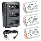 NP-BX1 Newmowa Replacement Battery (3-Pack) and 3-Channel USB Charger Set for Sony NP-BX1 and Sony Cyber-Shot DSC-RX100,DSC-RX100 II,DSC-RX100M II,DSC-RX100 III,DSC-RX100 IV,DSC-RX100 V,DSC-RX100 VII