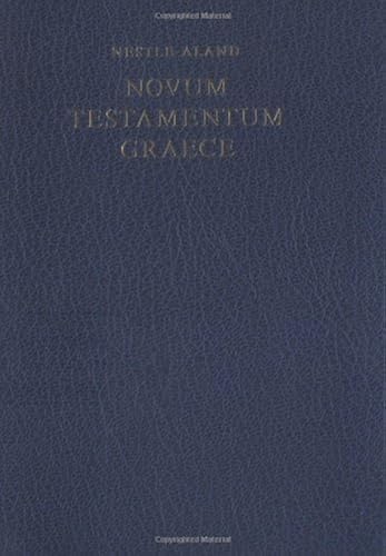 Download Novum Testamentum Graece PDF