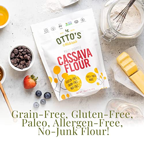 Otto's Naturals Cassava Flour, GlutenFree and GrainFree Flour For