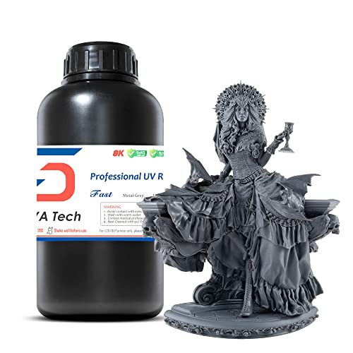 Siraya Tech Fast ABS-Like 3D Drucker Resin (Metallgrau, 1kg)