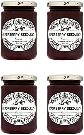 (4 PACK) - Tiptree Raspberry Seedless Conserve| 340 g |4 PACK - SUPER SAVER - SAVE MONEY
