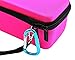 3C-LIFE Hard Case Travel Carry Bag for Bose Soundlink Mini Bluetooth Portable Wireless Speaker 1 I / 2 II and Wall Charger and Charging Cradle / Fits Bose Silicone Soft Cover-pink
