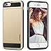 Vofolen Case for iPhone 6 Plus Case iPhone 6S Plus Case Wallet Impact Resistant Anti-Scratch Protective Shell Shockproof Rubber Bumper Cover Card Slot Holder Case for iPhone 6 Plus 6S Plus (Gold)