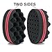 4 Pcs Varied Small Hair Twist Sponge Brush For Dreads Locking Twist Afro Curl Coil Wave Hair Care Tool (Blend)