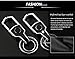 Key Chain Jeep Car Keychains Key Lanyard with Key Rings Stainless Steel Key Chain for Men and Women