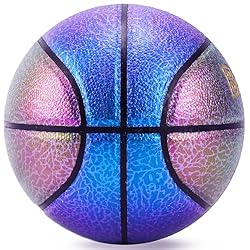 BALSMART Youth Outdoor Basketball Size 5 - Purple