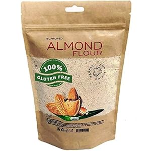 Amandelmeel 1 kg, glutenvrij 100% natuurlijk amandelmeel