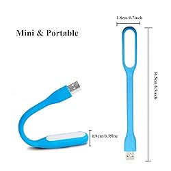 Soseelnee Mini Flexible Light, Portable USB Led