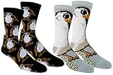 Star Wars Mens Casual Crew Socks 2 & 3 Pair Pack (One Size, Porg)