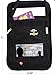 ZEGUR Multifunctional Travel Neck Wallet with RFID Blocking Technology - Lightweight Passport Holder Neck Pouch for Men & Women - Keep your Cash and Document Safe - Black