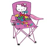 Hello Kitty Child's Folding Chair with Cup Holder