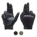 Tactical Gloves for Men & Women - Upgraded- Touch Screen. Free MESH Bag. Motorcycle, Cycling, Bike, Riding, Hiking, Camping, Combat, Shooting, Outdoor, Paintball, Military, Hard Knuckle. (Black, XL)