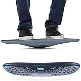 FluidStance Adult Balance Board for Standing Desk - Anti Fatigue USA Made 360 Degree Rocker Wobble Board as Exercise Equipment to Increase Focus & Movement - Sustainable Anti-Slip Plane Standing Board