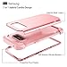 WeLoveCase Galaxy S8 Case, Hybrid Heavy Duty Shockproof Military Armor Protective Case Dual Layer High Impact Protection Case Cover with Extra Conner Cushion Bumpers for Samsung Galaxy S8 (Rose Gold)