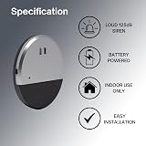 Defender Ultra Slim Window Alarm 2 Pack 130dB Smash Sensor Police Accredited view 2