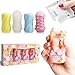ZEMALIA Gill Male Masturbators Vagina Pocket for Male Masturbation with Marshmallow Design(Set of 4)