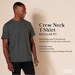 Amazon Essentials Men's Regular-Fit Short-Sleeve