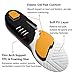 Ailaka Athlete Gel Cushion Neutral Arch Sports Shoe Insoles, Performance Running Inserts for Man & Women