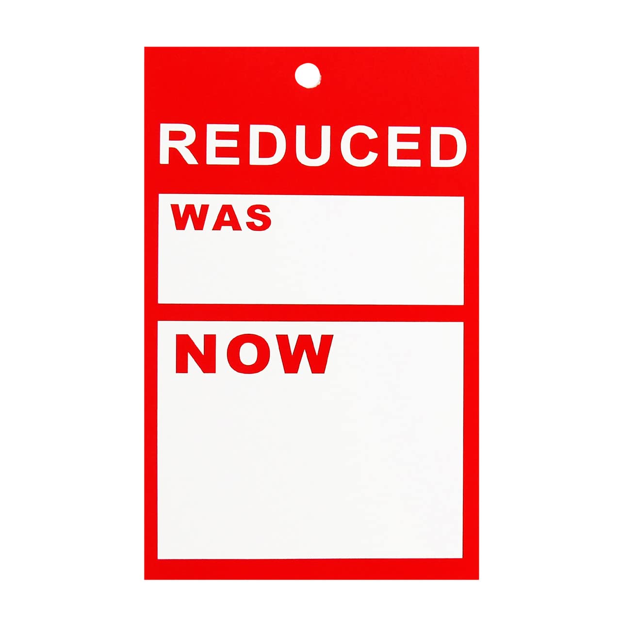 Reduced was Now Sale Cards Tagging Gun Hanger Swing Tickets - Small (500)