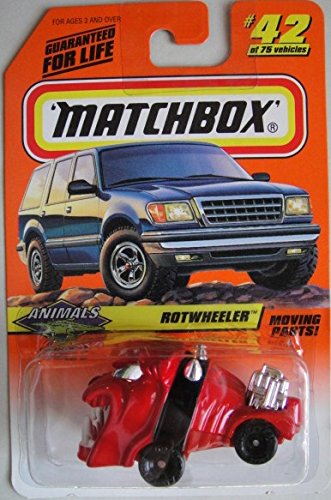 MATCHBOX RED ROTWHEELER SERIES 6 #42