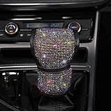 Uphily Bling Bling Gear Shift Knob Cover with