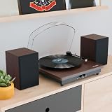 MAJORITY In & Out Bluetooth Record Player with Speakers Moto Plus view 2