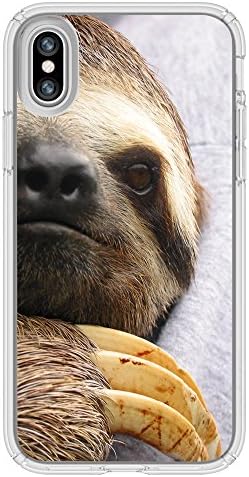 Image Of A Sloth Apple iPhone X Plus Phone Case