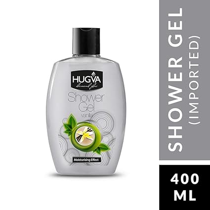 Hugva Diamond Glow Shower Gel Vanilla, 400 ml