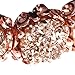 NLCAC Crystal Bracelet Bridal Bangle Bracelet Druzzy Beads Elastic Bracelet for Wedding (rose gold)