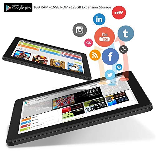 7 inch Tablet Google Android 10.0 Quad Core 1024x600 Dual Camera WiFi
