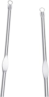 Bcowtte Stainless Steel Blackhead Remover Pimple Extractor Needle Clip Tool Kit view 3