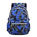 Macbag School Backpack Bookbag Durable Camping Backpack for Boys and Girls (Camouflage Blue 2)