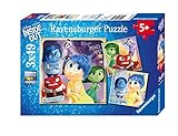 Ravensburger Disney Inside Out: Emotional Adventure 3 x 49 Piece Jigsaw Puzzle for Kids – Every Piece is Unique, Pieces Fit Together Perfectly