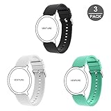 Lamshaw Fossil Q Venture Smartwatch Band, New Silicone Sport Band for Fossil Q Venture，GEN 3 SMARTWATCH - Q VENTURE (new silicone-3 pack)