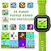 GBD Kids Game Smart Watches [AR Pro Edition] for Boys Girls Gift Travel Camping with Pedometer Timer Camera Wristwatch Alarm Fitness Tracker Sport Watch Indoor Outdoor Children Learning Toy
