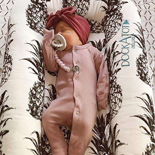 Modern Pacifier Clip for Baby - 100% BPA Free Silicone Beads (Candy) Binky Holder for Newborn - Infant Baby Shower Gift - Universal fit MAM - Philips Avent - Thumbnail 6