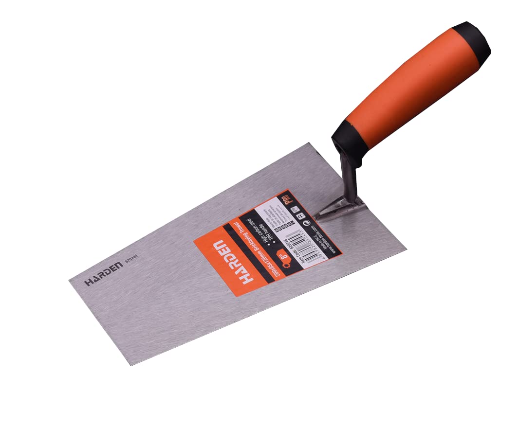 HARDEN 620246, 160x88x115mm Steel Trowel for Bricklaying, Tiling, Plastering