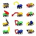 AOSILEY 12 Pack Pull Back Vehicles, Assorted Construction Vehicles Dump Truck Toys for Toddlers Boys, Pull Back And Go Mini Car Kids Toy Play Set