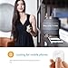 LAUCO Bluetooth Finder Tracker Locator for Wallet Bag Smart Phone Anti-Lost Tag Nut Find 3 with App Control for iOS Android Devices at Home, Office,Outdoors (Peach White)