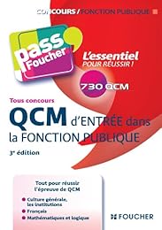 QCM d'entrée dans la fonction publique