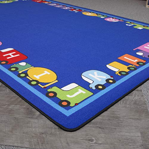 Children's Factory Learning Carpets MyValue 108"x72" Caravan of Cars