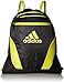 adidas Rumble Sackpack, One Size, Black/Shock Slime
