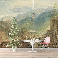 Wall Murals Self-Adhesive Removable The Dogana and San Giorgio Maggiore by Joseph Mallord William Turner Wallpaper Home Decoration for Living Room,Bedroom - 66x96 inches