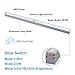 VIBELITE Sensor Light Bar 20-LED Closet Light Under Cabinet Light Step Stairs Light Motion Sensing Night Light PIR Sensitive Energy Saving Lamp