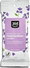 365 by Whole Foods Market, Lavender Hand Sanitizing Wipes, 10 ct