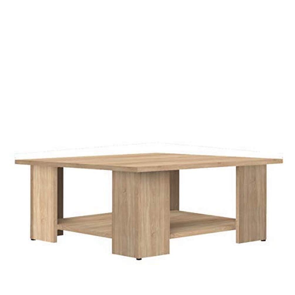 Symbiosis Square Coffee Table, Oak, 67 x 67 x 30.5 cm