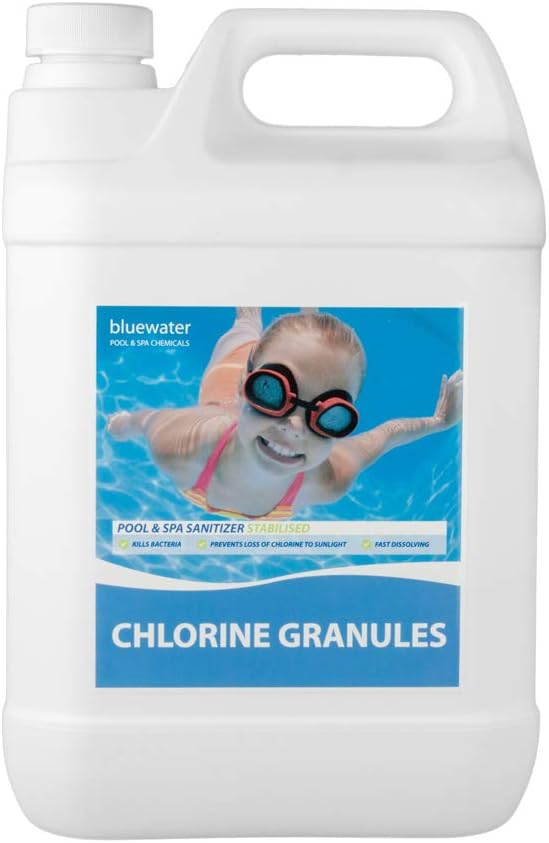Bluewater Pool & Spa Chlorine Granules 5kg Stabilised Fast Dissolving