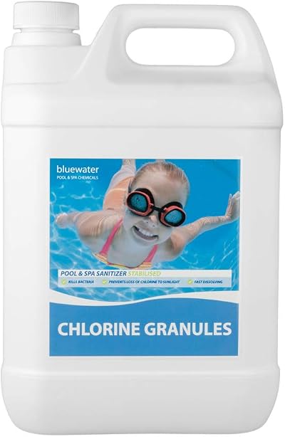 Bluewater Pool & Spa Chlorine Granules 5kg Stabilised Fast Dissolving
