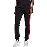 adidas Essentials 3-Stripes Women's Joggers Pants - Slim Fit, Tapered Legs, Side Welt Pockets, Cozy Fleece Material